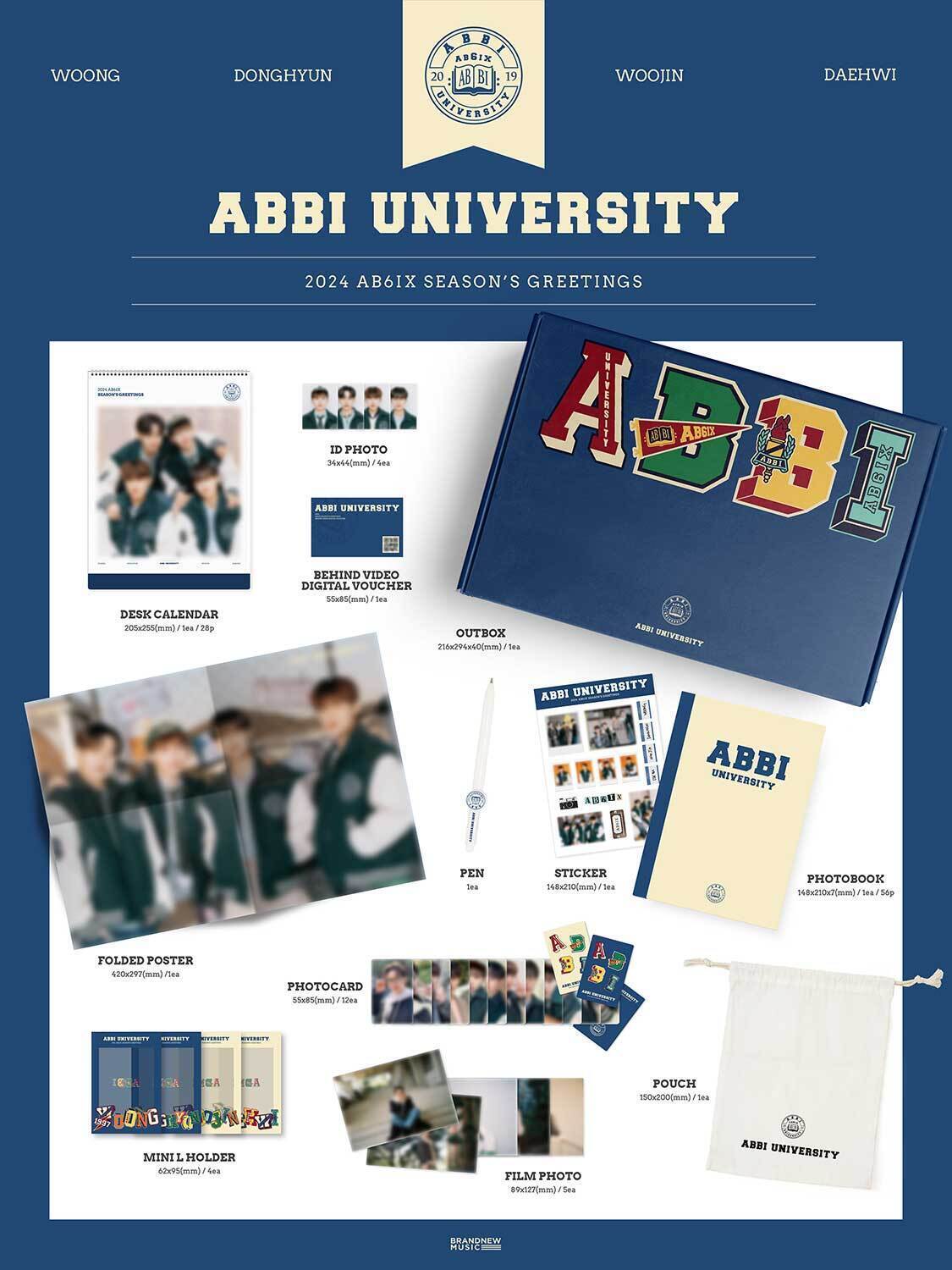 「AB6IX 2024 SEASON'S GREETINGS」 販売開始！ | AB6IX JAPAN OFFICIAL FANCLUB