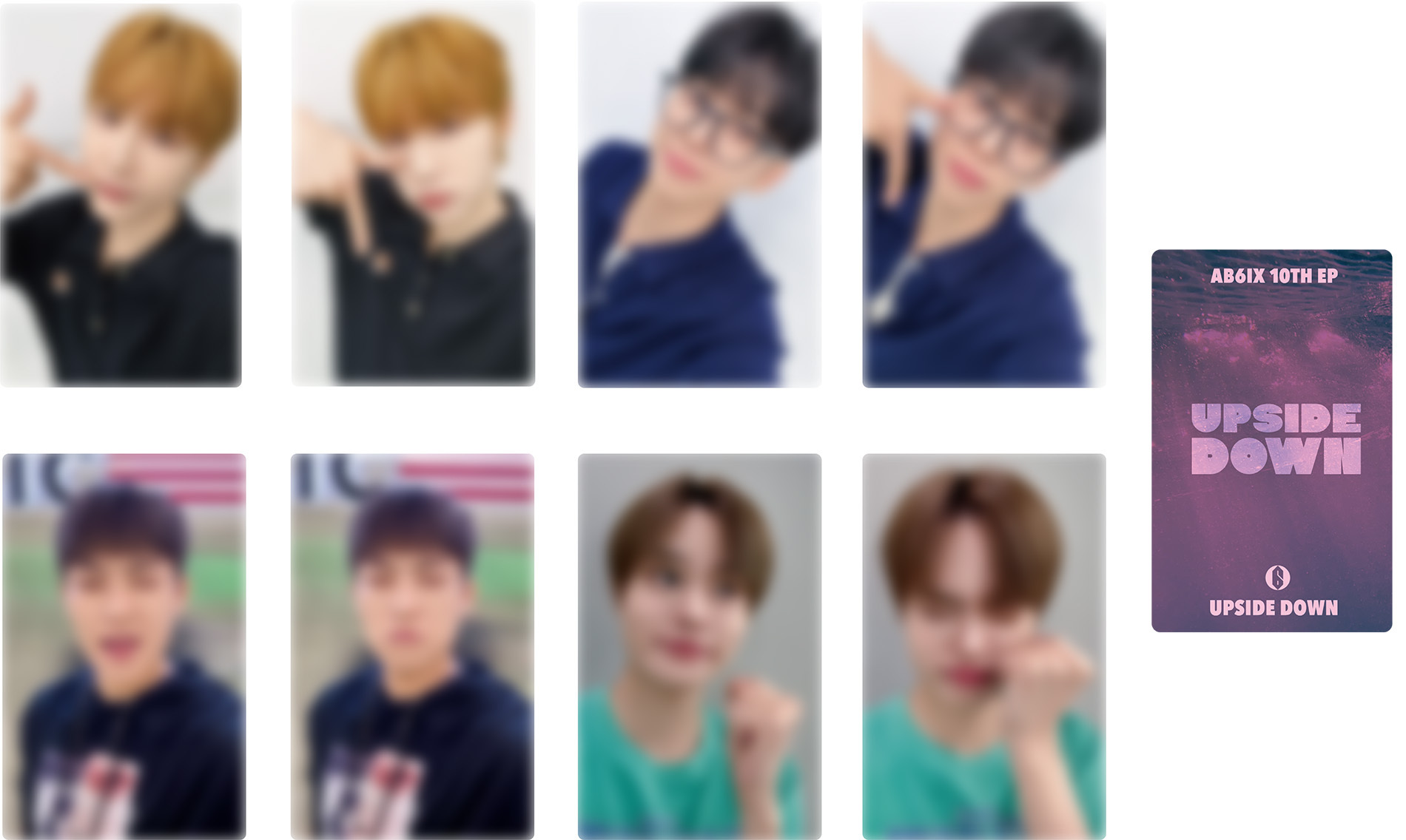 AB6IX 10TH EP 'UPSIDE DOWN' 発売記念オフラインイベント詳細のご案内