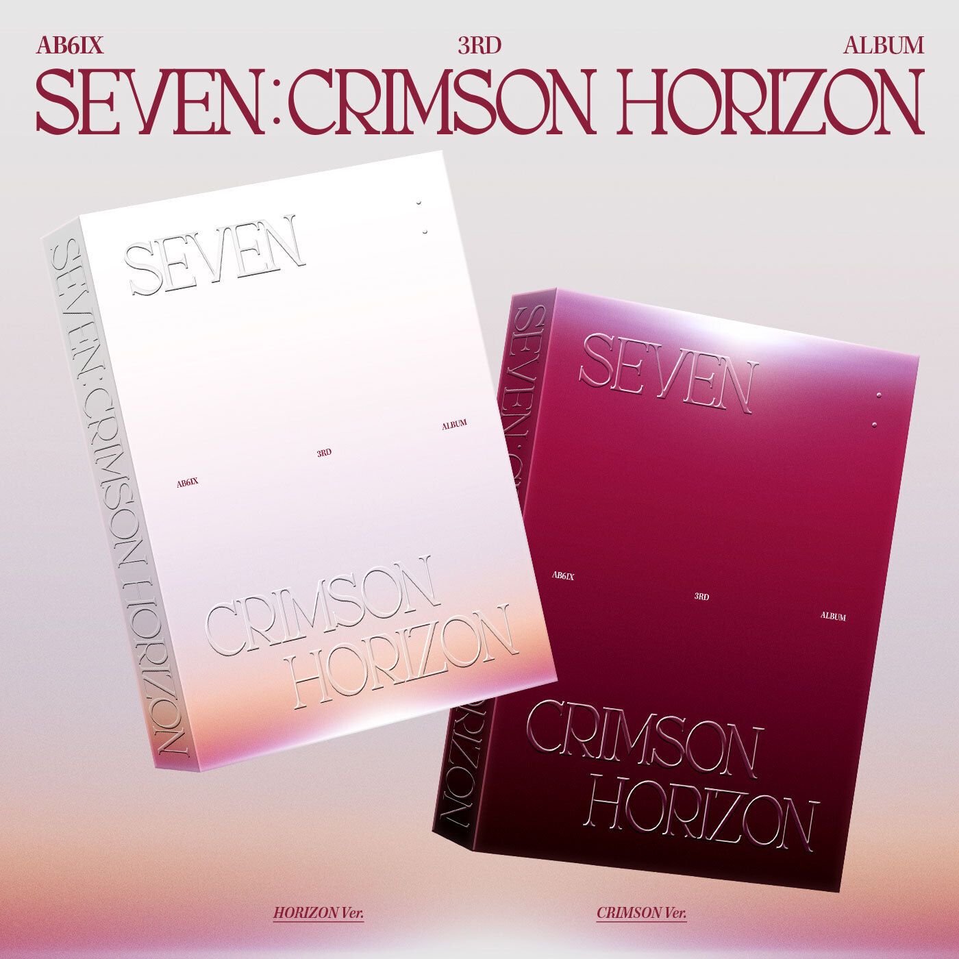 AB6IX 3RD ALBUM 'SEVEN : CRIMSON HORIZON' 日本限定特典付正規輸入盤