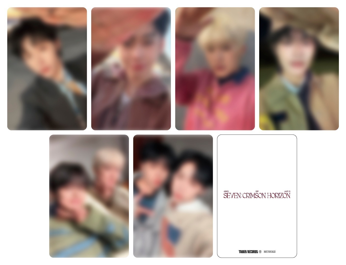 AB6IX 3RD ALBUM 'SEVEN : CRIMSON HORIZON' 発売記念タワーレコード